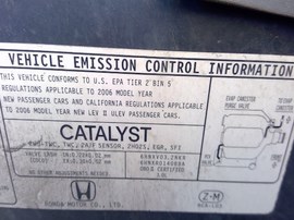 2006 HONDA ACCORD, GRAY, EX, 3.0, AT,   A25115